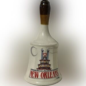 🍄Vintage New Orleans Riverboat Dinner Bell 5.5” Tall Collectible Keepsake